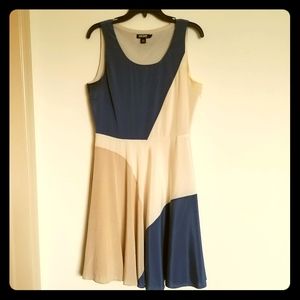 DKNY Block Color Dress